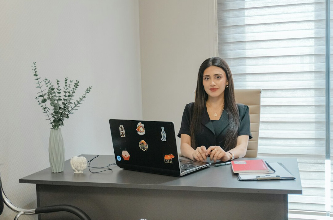mayor at desk in office
