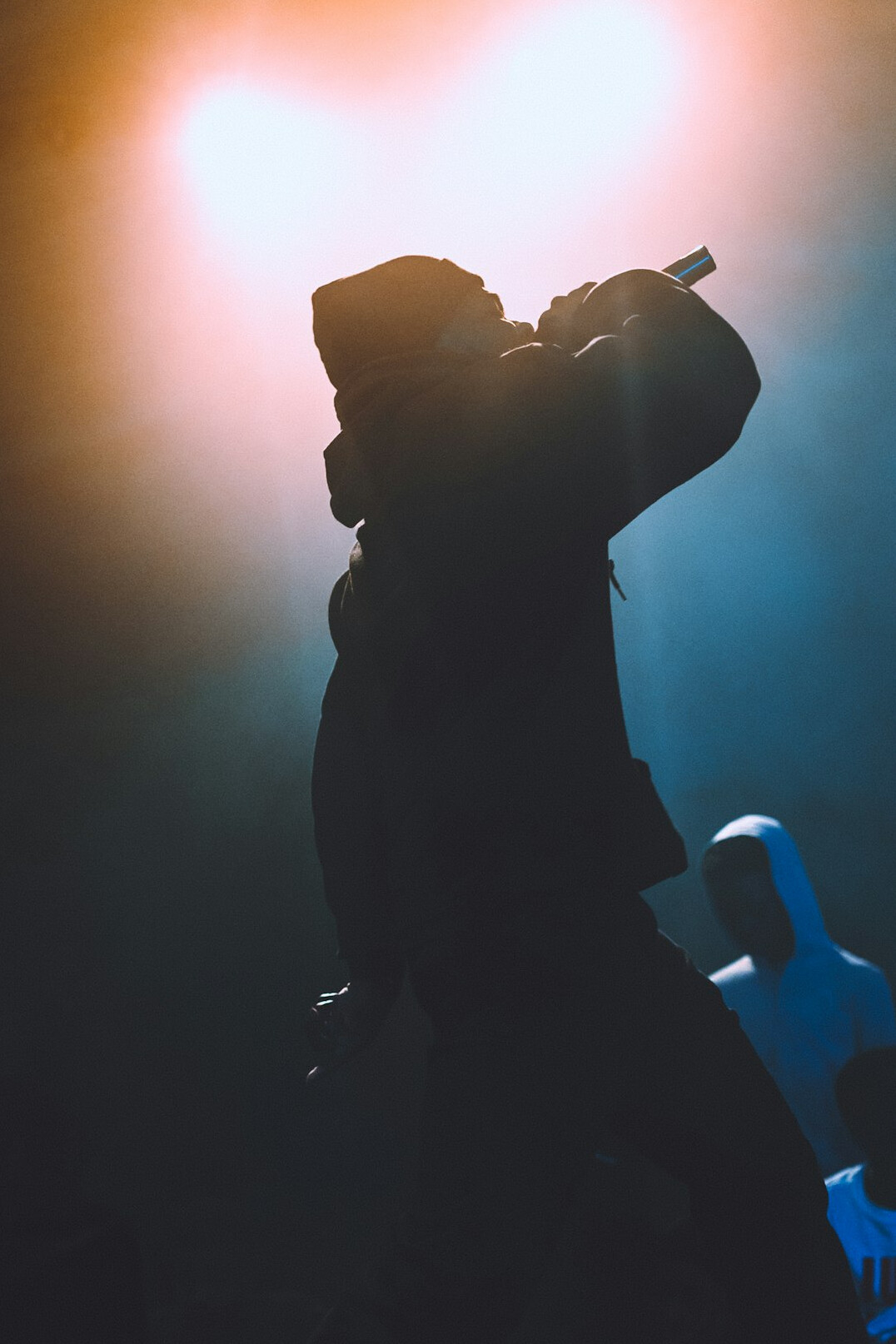 singer performing comeback