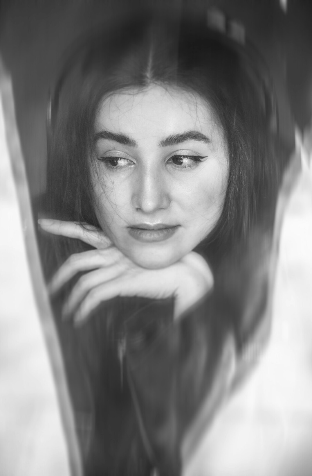 sad woman thinking